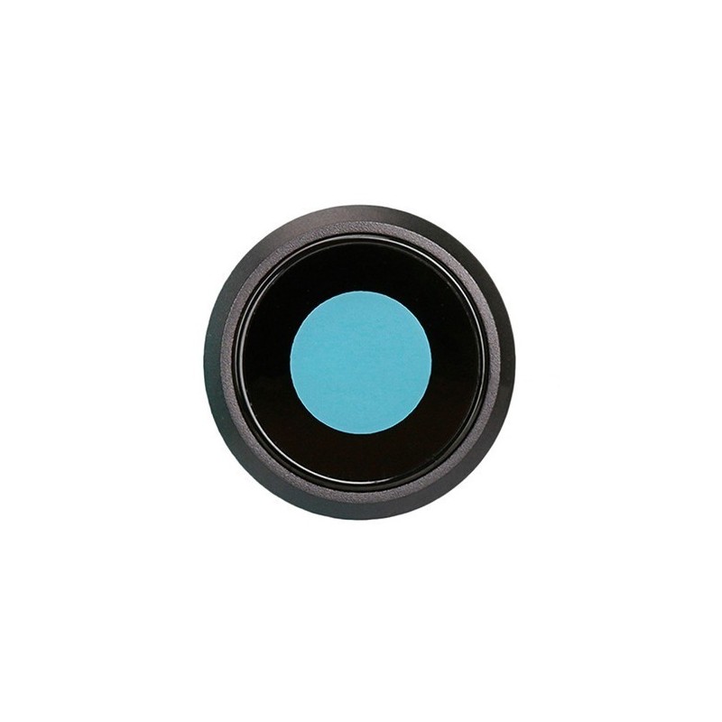 iPhone 8 kameros stikliukas su remeliu juodas ORG