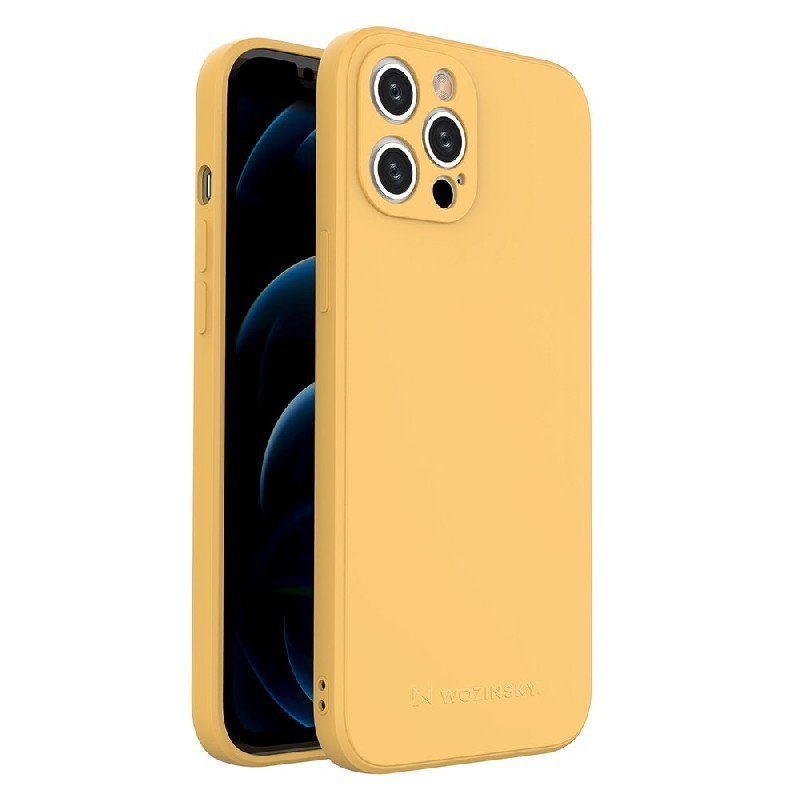 Deklas Wozinsky Color Case Silicone Apple iPhone SE 2020/7/8 geltonas