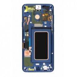 Ekranas Samsung G965F S9 Plus su lietimui jautriu stikliuku melynas (Coral Blue) originalus (used Grade B)