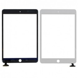 Lietimui jautrus stikliukas iPad mini/mini 2 baltas HQ
