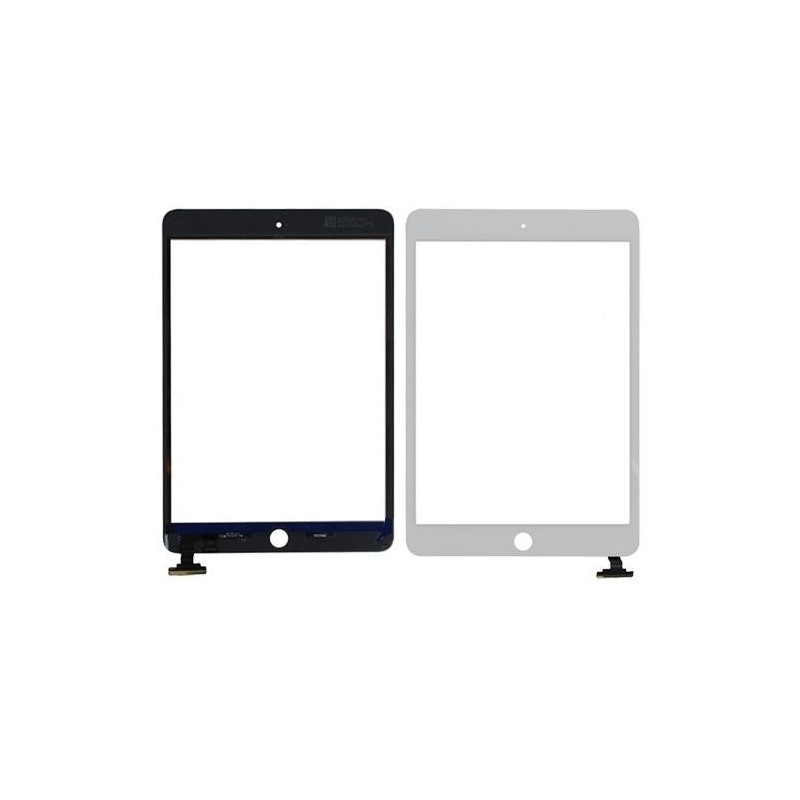 Lietimui jautrus stikliukas iPad mini/mini 2 baltas HQ
