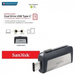 Atmintine SanDisc Ultra Dual Drive 16GB USB 3.0 + Type-C