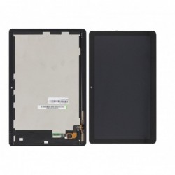 Ekranas Huawei MediaPad T3 10 (AGS-W09/AGS-L09) su lietimui jautriu stikliuku su remeliu juodas originalus (service pack)