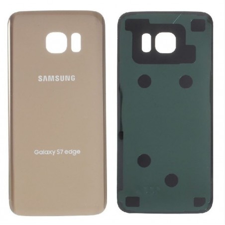 Galinis dangtelis Samsung G935F S7 Edge auksinis originalus (used Grade A)
