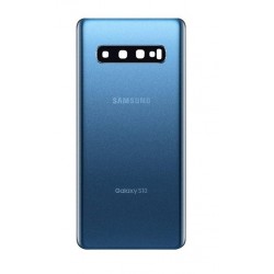 Galinis dangtelis Samsung G973 S10 melynas (Prism Blue) originalus (used Grade C)