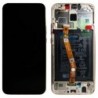 Ekranas Huawei Mate 20 Lite su lietimui jautriu stikliuku su remeliu ir baterija auksinis originalus (service 