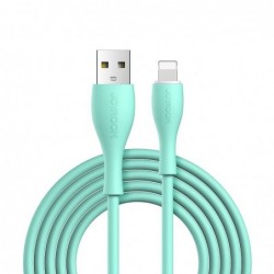 USB kabelis JOYROOM (S-1030M8) "lightning" (2.4A) 1m zalias