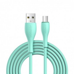 USB kabelis JOYROOM (S-1030M8) microUSB (2.4A) 1m zalias