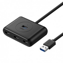 USB sakotuvas UGREEN 4xUSB 3.2 (0.5M) juodas