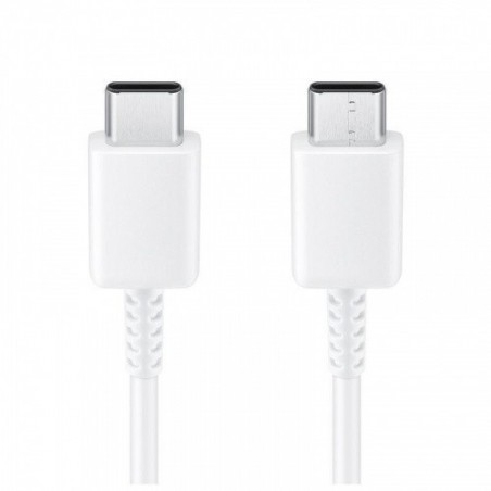 USB kabelis originalus Samsung "USB-C (Type-C) to USB-C (Type-C)" (EP-DW767JWE) baltas (1.8M)