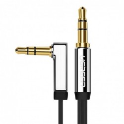 Audio adapteris UGREEN (10599) 3,5mm i 3,5mm (p-p) 2m sidabrinis