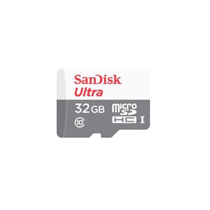 Atminties korta SanDisk MicroSD 32GB (class10 UHS-I 100MB/S) + SD Adapteris