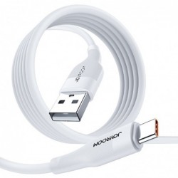 USB kabelis JOYROOM (S-1060M12) type-C (6A) 1m baltas