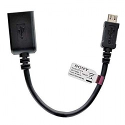 USB kabelis originalus Sony microUSB (EC300) juodas (0,17M)