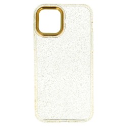 Dėklas Gold Glitter Apple iPhone 13 Pro auksinis