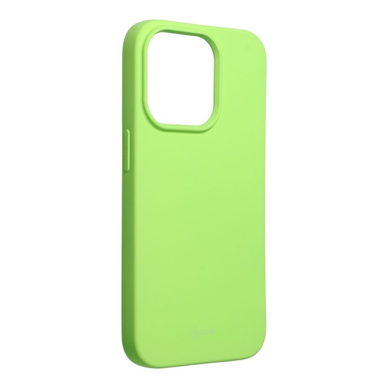 Dėklas Roar Colorful Jelly Apple iPhone 14 Pro šviesiai žalias