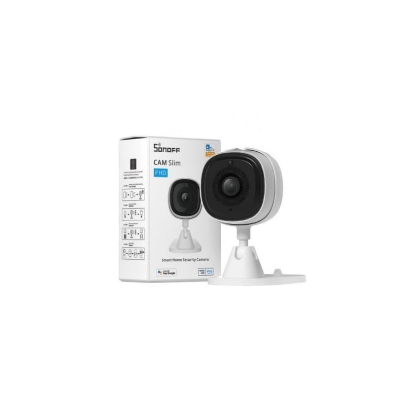 Wi-Fi Smart Security Camera SONOFF (1080p) white
