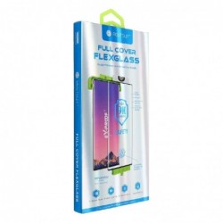 LCD apsauginis stikliukas Bestsuit Flexible Hybrid Glass 5D (Hot Bending) N985 Note 20 Ultra pritaikytas deklu