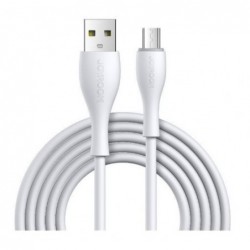 USB kabelis JOYROOM (S-1030M8) microUSB (2.4A) 1m baltas