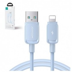USB kabelis JOYROOM (S-AL012A14) lightning (2.4A) 1.2m melynas