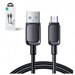 USB kabelis JOYROOM (S-AM018A14) microUSB (2.4A) 1.2m juodas