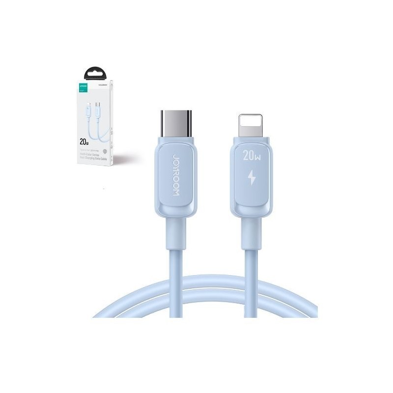 USB kabelis JOYROOM (S-CL020A14) "USB-C (Type-C) to Lightning Cable" (20W 1.2m) melynas