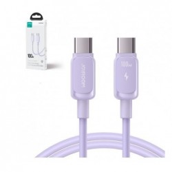 USB kabelis JOYROOM (S-CL020A14) "USB-C (Type-C) to Lightning Cable" (20W 1.2m) violetinis
