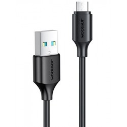 USB kabelis JOYROOM (S-UM018A9) microUSB (2.4A) 0.25m juodas