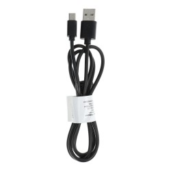 USB kabelis - Micro C363 juodas 1m (jungtis: 8 mm)