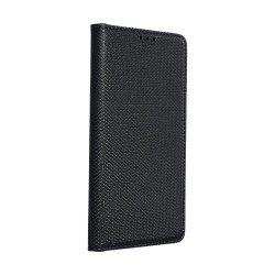 Dėklas Smart Book Magnet Samsung S21 FE G990 juodas