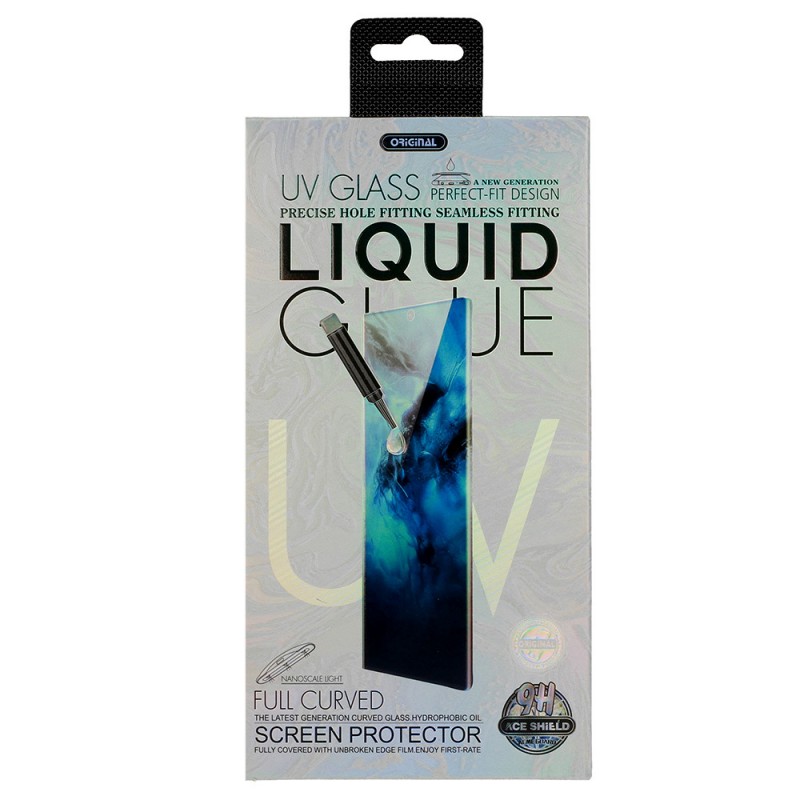 LCD apsauginis stikliukas HARD LIQUID UV Glue Samsung S21 G991
