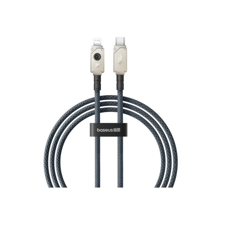 USB kabelis Baseus Unbreakable "USB-C (Type-C) to Lightning Cable" (20W 480Mbps) 1M