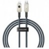 USB kabelis Baseus Unbreakable "USB-C (Type-C) to Lightning Cable" (20W 480Mbps) 1M