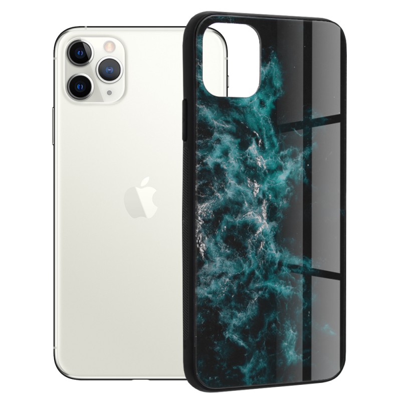 Dėklas Techsuit - Glaze Apple iPhone 11 Pro Blue Nebula