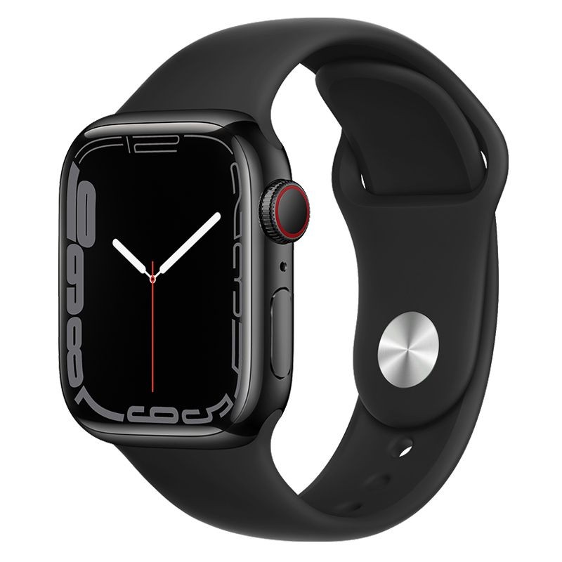 Apyrankė HOCO WA01 Apple Watch 42mm / 44mm / 45mm / 49mm lanksti, silikoninė, juoda