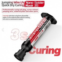 Universalus klijai UV GLUE Qianli Mega-IDEA Jump Wire UV Dry Fast Curing Nano Solder Mask 3s 10g
