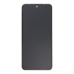 Ekranas Xiaomi Redmi Note 11 su lietimui jautriu stikliuku ir rėmeliu juodas OLED