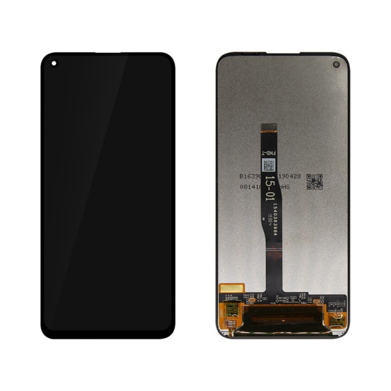 Ekranas Huawei P40 Lite / P20 Lite 2019 su lietimui jautriu stikliuku juodas ORG