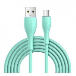 USB kabelis JOYROOM (S-2030M8) microUSB (3A) 2m zalias