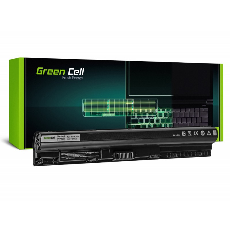 Green Cell Battery DE77 M5Y1K Dell Inspiron 14 3451, 15 3555 3558 5551 5552 5555 5558 5559 2200 mAh