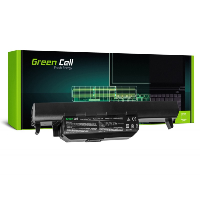 Green Cell Battery AS37 A32-K55 A33-K55 for Asus A55 K55 K55A K55V K55VD K55VJ K55VM K75 R400 R500 R500V R700 X55A X55U 