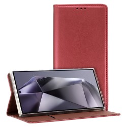 Dėklas Smart Magneto Samsung A51 A515 raudonas