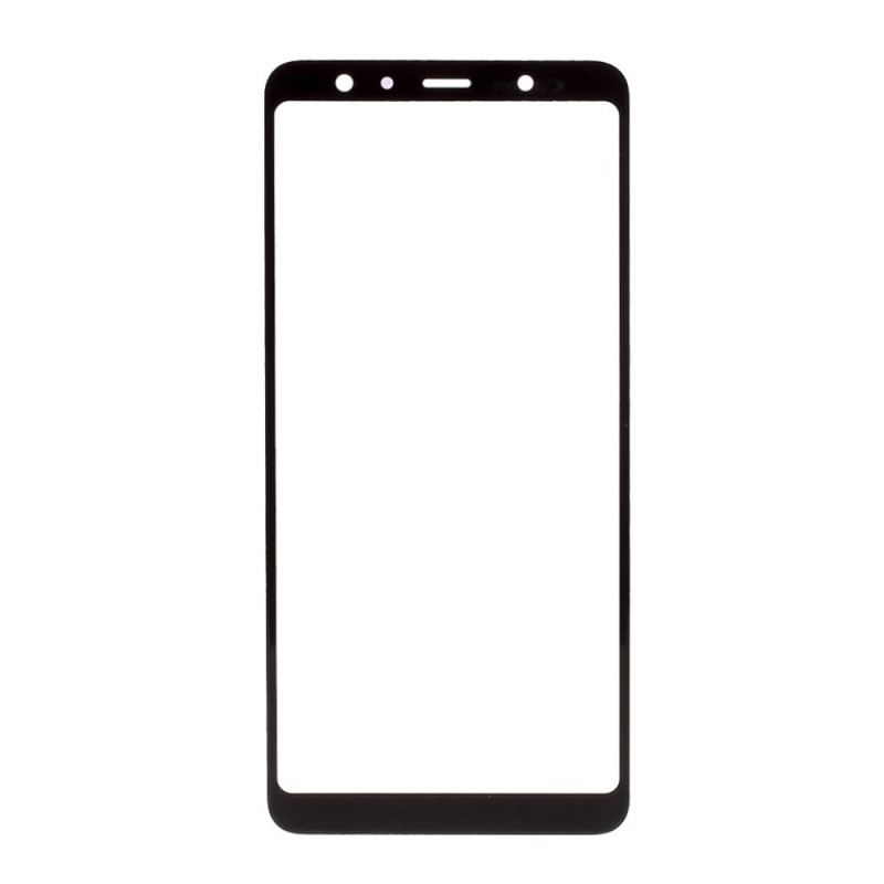 LCD stikliukas Samsung A750 A7 2018 su OCA juodas