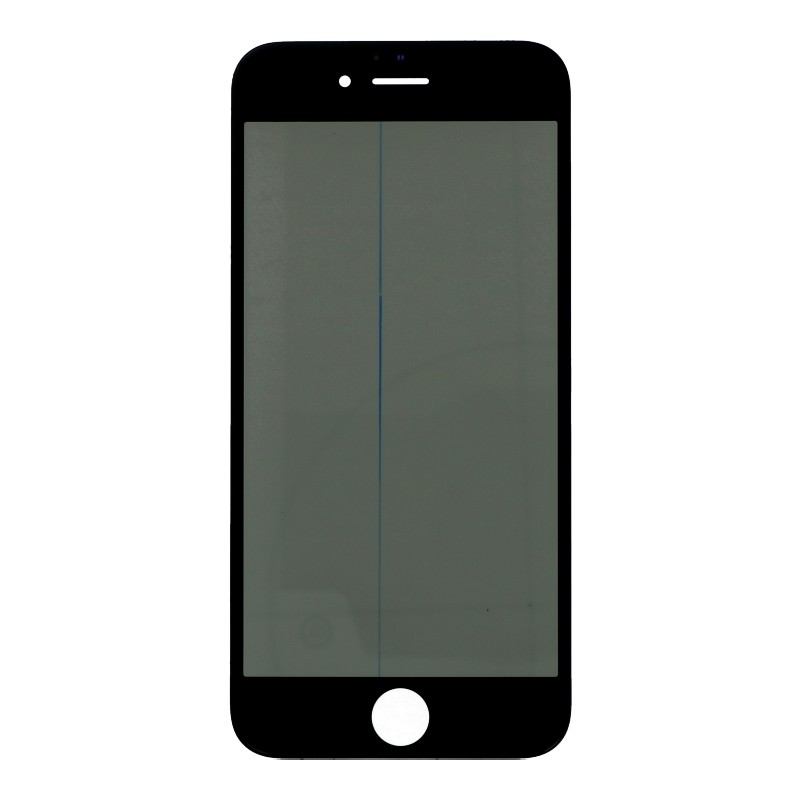 LCD stikliukas Apple iPhone 6 su rėmeliu ir OCA + poliarizuota juodas ORG