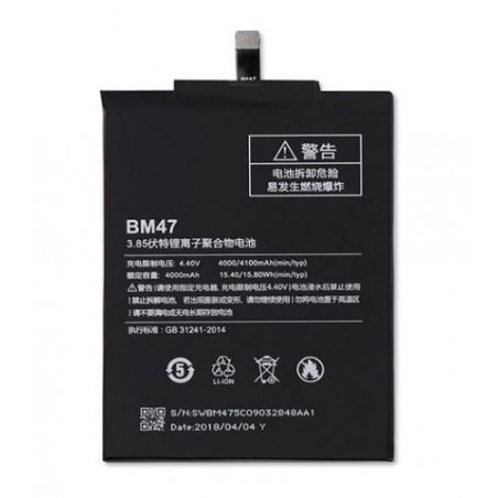 Akumuliatorius ORG Xiaomi Redmi 3/3S/4X 4000mAh BM47
