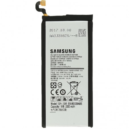 Akumuliatorius originalus Samsung G920F S6 2550mAh EB-BG920ABE (service pack)