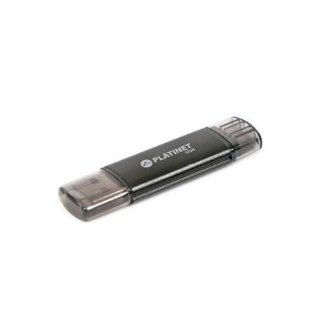 Atmintinė Platinet 32GB OTG USB 2.0 + microUSB juoda
