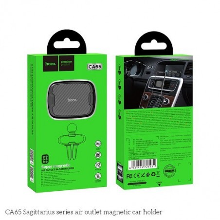 Automobilinis universalus telefono laikiklis HOCO CA65 Sagittarius tvirtinamas ant ventiliacijos gro