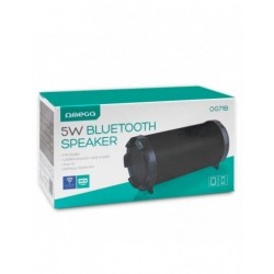 Bluetooth nesiojamas garsiakalbis OMEGA OG71 BAZOOKA (MicroSD, laisvu ranku iranga,FM, AUX) juodas