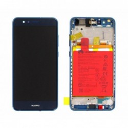 Ekranas Huawei P10 Lite su lietimui jautriu stikliuku su remeliu ir baterija melynas (Sapphire Blue)